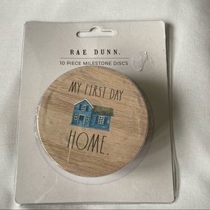 Rae Dunn Set Of 10 Milestone Discs My First New